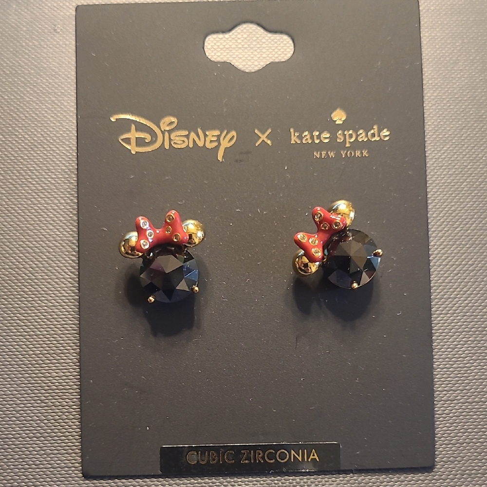 🏆Host Pick! New! Disney Kate Spade New York Minnie Mouse Earrings